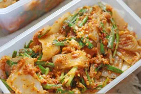 韩式泡菜在家做，开胃爽口，制作方法详解，简单易学，值得收藏图片