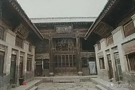 山西旧影：20世纪90年代襄汾县丁村民宅景象图片