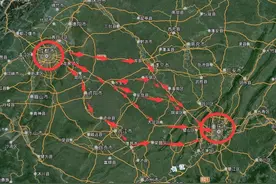 成都开车到重庆主要有6条线路，其中4条为高速，你经常走哪一条？图片