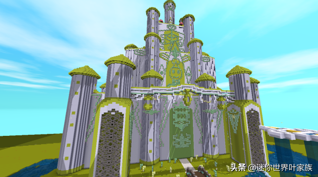 迷你世界：地图评测-暮色城堡，童话般的城堡
