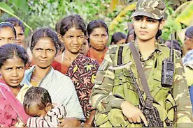 穿制服的印度女性，足迹遍布军队和警察各部队，曾染指拉达克地区图片