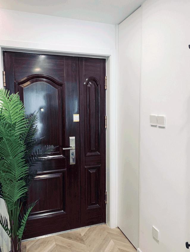 77㎡现代简约，取消餐厅，小户型隔多一个卧室