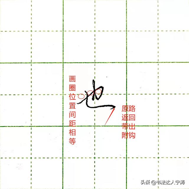 这些行书技法，看着难，写起来却简单！其实“笨”方法才是好方法
