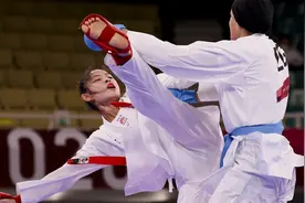 奥运空手道-龚莉晋级女子61公斤以上级半决赛 锁定奖牌！今晚冲金图片