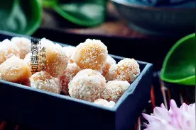 糖豆不是糖，一咬嘎嘣脆，越嚼越香，二月二必吃，祈求消灾和驱虫图片