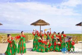 郑州表演舞蹈版《金刚川》的孩子们去新疆啦！这次和哈密孩子们一起又有新作品图片