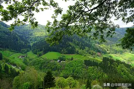 德国最美自驾公路B500沿途风景图片