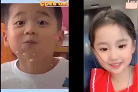 藏在幼儿园里的“明星脸”：男孩神似李易峰，女孩完美还原刘亦菲图片