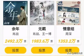 余年和无羁到底哪个重要？论东方风云榜10大金曲打榜风云！图片