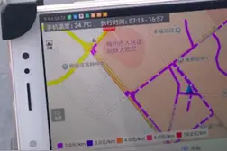 大一小哥兼任数字导航员 一人绘出半个梅州建筑地图图片