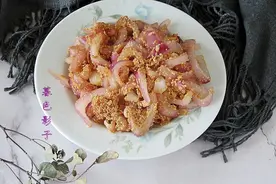 我的快手菜，炒鱼杂5分钟就做好，清爽又可口，老少都喜欢吃图片