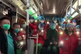 阳光总在风雨后！河北医疗队队员唱着歌去方舱上最后一个夜班图片