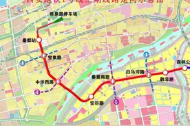 西安地铁1号线三期最新进展图片