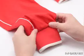 衣服袖子太长不用剪！老裁缝教我个方法，缝一缝，衣服立马合适穿图片
