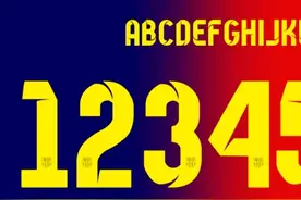 球衣号码字体能玩出什么花样？图片