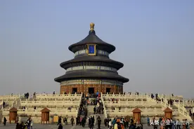风光人像摄影——元旦期间逛天坛图片