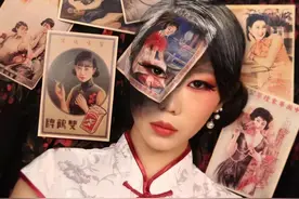 她在身上画画，画作给人一种错觉感，还吸引63万粉，我都看呆了图片