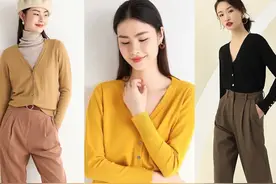 国庆后天冷了，轻熟风小衫+外套这样穿，轻而易举穿出优雅女人味图片