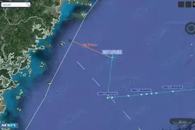 猖狂！美国民用侦察机抵近侦察，距中国仅73.1公里图片