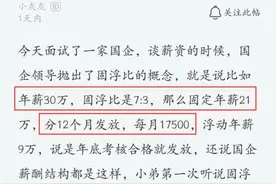 员工去国企面试，领导给出30万年薪，结果看到工资发放方式蒙了图片