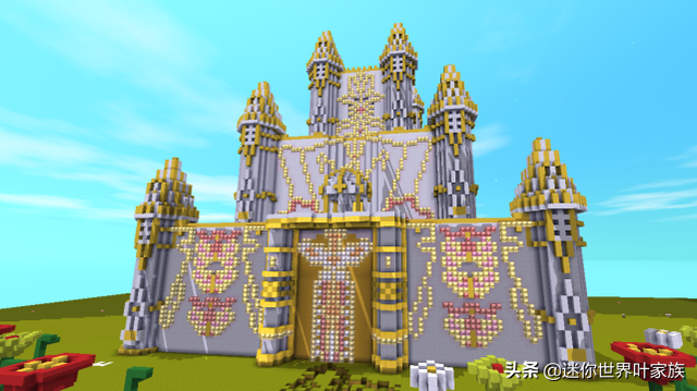迷你世界：地图评测-暮色城堡，童话般的城堡