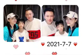 前央视主持曹颖为老公庆生，47岁皮肤白嫩状态好，网友：美颜太重图片