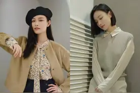 倪妮又把优衣库穿出新时尚，15套优衣库开春休闲穿搭，气质高级图片