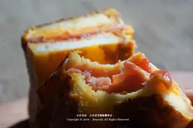  蛋包流心三明治 | 超有料早餐，咬开好像拆盲盒图片