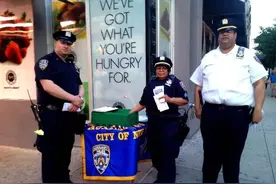 在美国和警察打交道图片