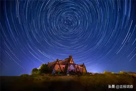吉林省女摄影家镜头里的星轨：星星点灯，照亮我的夜空图片