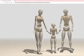 Js震撼人心的超酷人体模型类库Mannequin.js图片