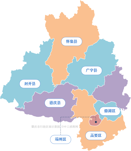 广东21个地级市行政区划图（2021）
