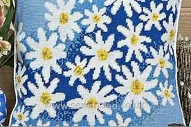 「十字绣图」45款有吸引力的十字绣抱枕，太好看了图片