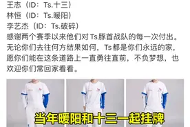 TS暖阳自曝挂牌真相，因为阿泰要加入，去EDGM试训战边没过图片