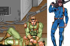 经典街机《惩罚者》档案馆绝密资料，续币画面的NPC大有来历图片