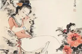 墨研春秋，尽写芳华——白伯骅 人物画赏析图片