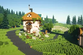 我的世界：能吸引松鼠来做客的橡果房，你见过吗？