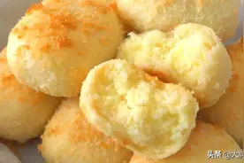 喜欢吃椰蓉？这个饼你一定要试试，皮薄馅大，做法简单图片