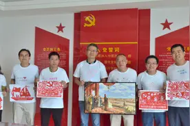 传承红色基因 致敬建党百年——东方市检察院组织开展“检心向党 初心永挚” 红色文创作品手工制作活动图片