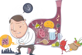 吃撑了不要紧，拉不出可怎么办？还好便秘的你有我们图片