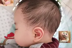 为啥有的宝宝脸很小，有的宝宝脸就像“大饼”一样？跟娃脑型有关图片