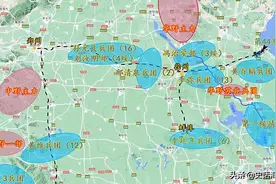 地图上的淮海战役：兵力装备劣势的解放军如何在平原打败国民党军图片