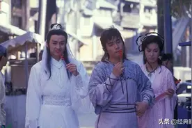 梁朝伟吴岱融版《绝代双骄》剧照：最后一张像是在拍婚纱照图片