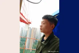 开塔吊的空闲时间就是拍摄各种风景图片