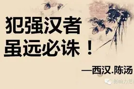 明犯强汉者，虽远必诛图片