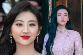 眉形会影响一个人的气质吗？景甜粗眉妆面显老，柳叶眉辨识度提升图片