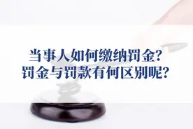 当事人如何缴纳罚金？罚金与罚款有何区别？图片