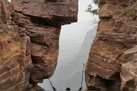 郑州驴友记｜徒步南太行天梯——龙水梯，遇漫山雾凇图片