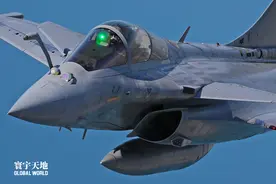 法国达索阵风战斗机，兼具高颜值与战斗力，鸭翼经典之作实力不凡图片