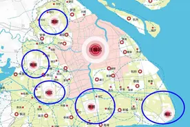 上海2035总规中的郊区五大新城：常住人口、面积两大重要指标比较图片